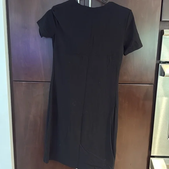 💋Theory short sleeve sheath dress black Size Petite - Picture 4 of 8